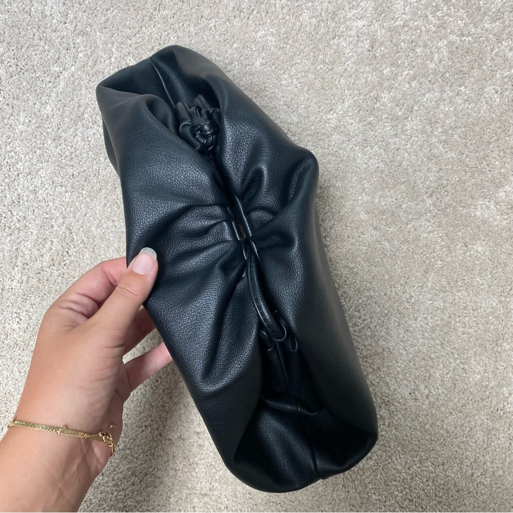 NWOT Amazon the drop black clutch - Picture 3 of 8